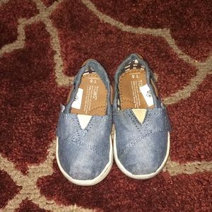 Toms Toddler Tiny Boys Classic Bimini Sneakers